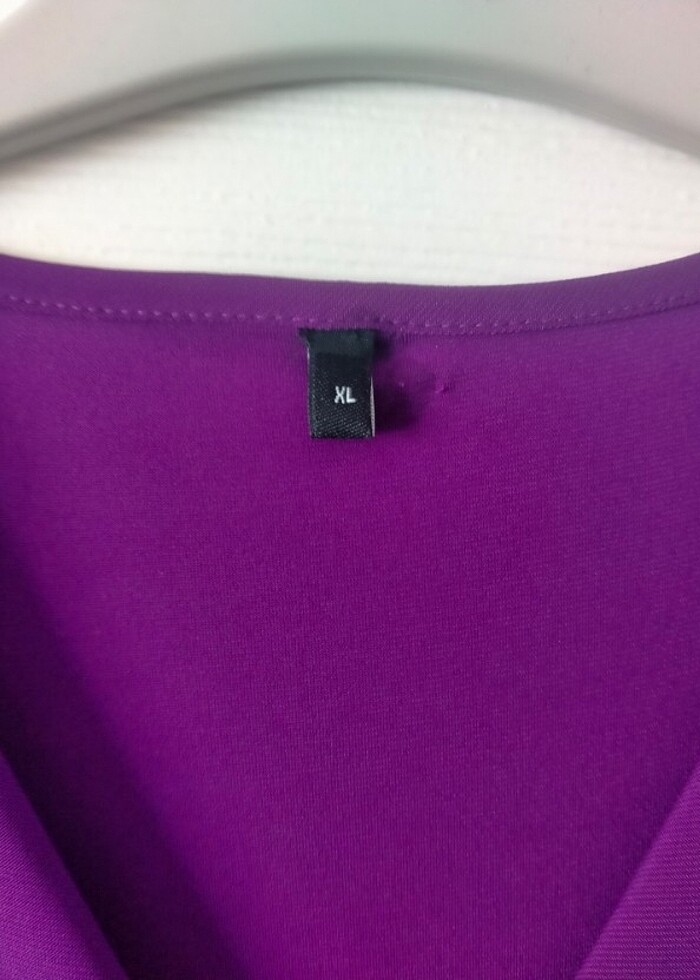 Kadın mor elbise - Görsel 5