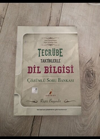 Dil bilgisi test kitabi