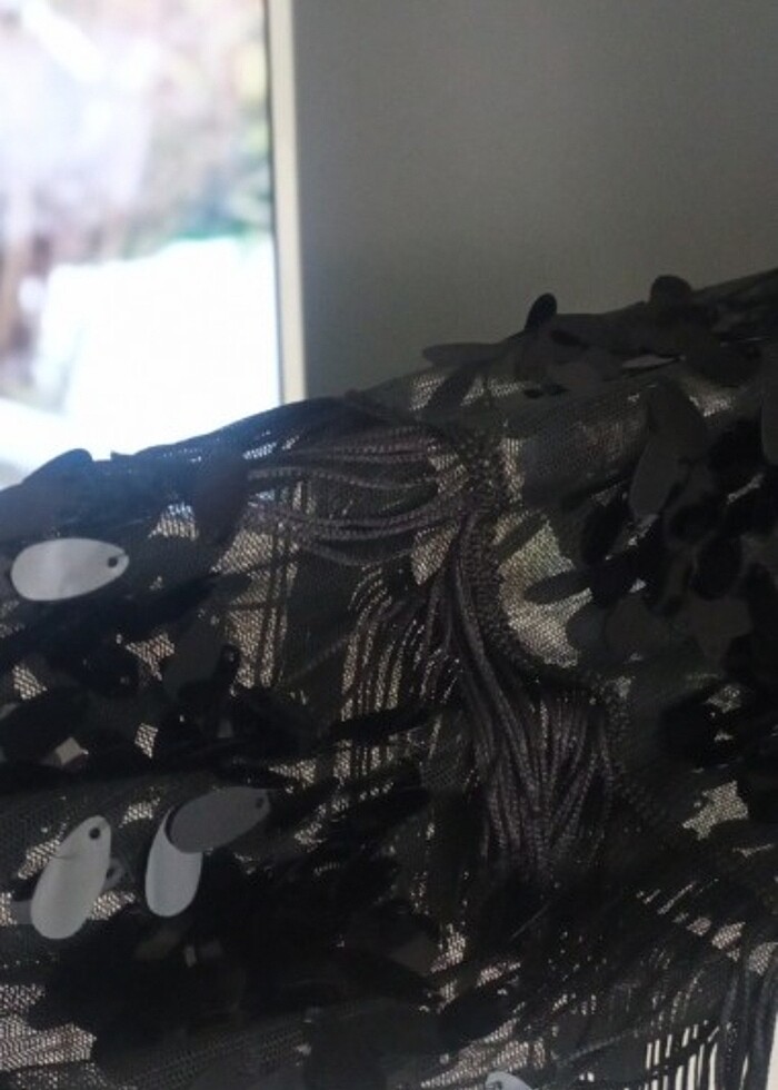 Standart kalıp siyah kazak - Görsel 4