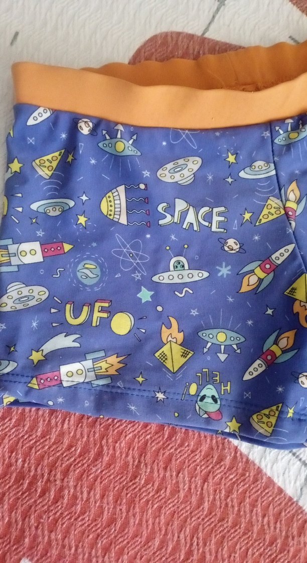 Penti uzay Temalı Erkek Çocuk Deniz Şortu - Görsel 2