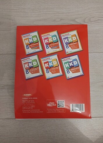 Türkçe 8.Sınıf KKD 36 Haftalık Denemeler
