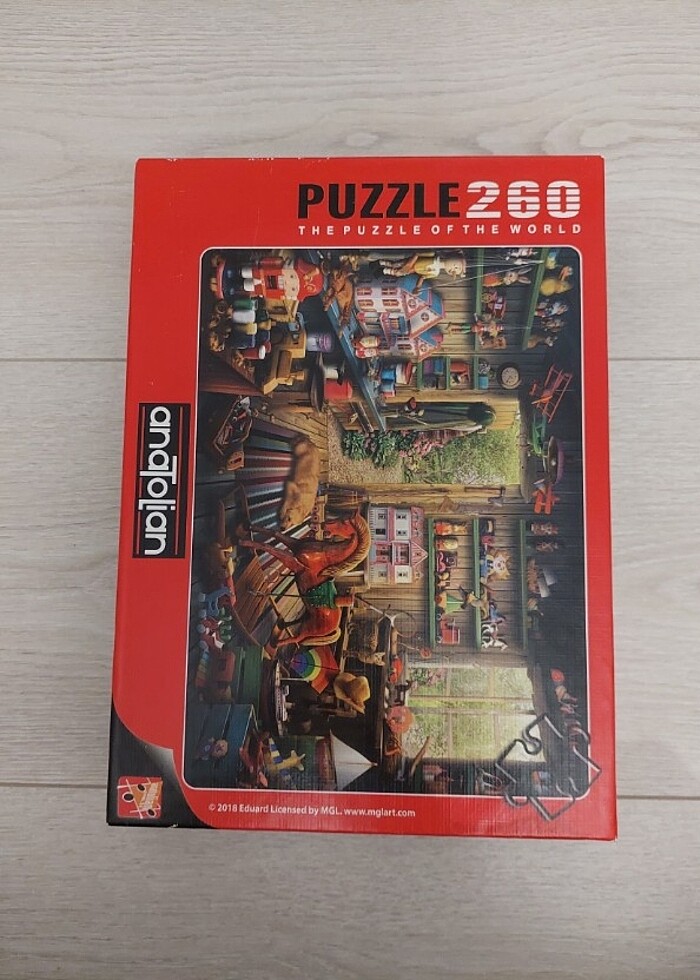 Puzzle260 Anatolian 33×48 Oyuncakçı Barakası 3325 - Görsel 3