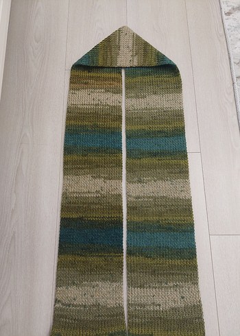 Beden çeşitli Renk El Yapımı Örgü Kadın Atkı 16cm × 180cm