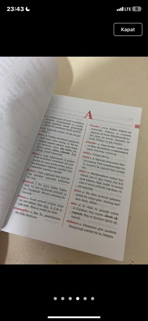 Güncel Türkçe Sözlük Ortaöğretim İçin - Görsel 4