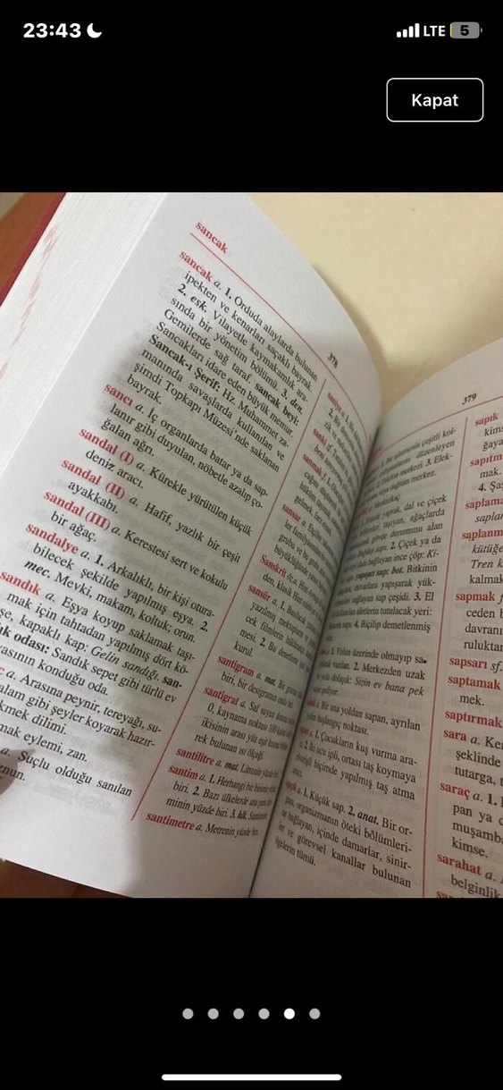 Güncel Türkçe Sözlük Ortaöğretim İçin - Görsel 5