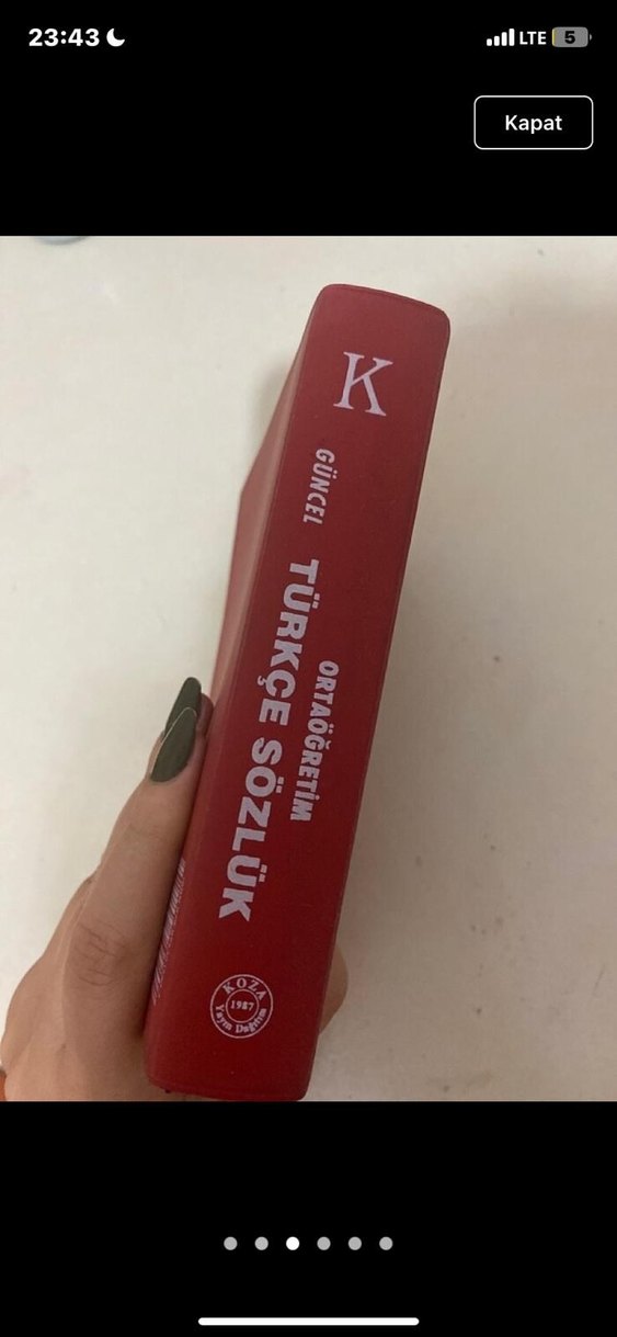 Güncel Türkçe Sözlük Ortaöğretim İçin - Görsel 3