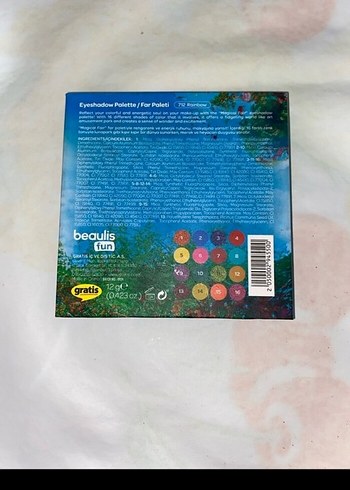 Beaulis Fun Renkli Göz Farı Paleti - Görsel 2