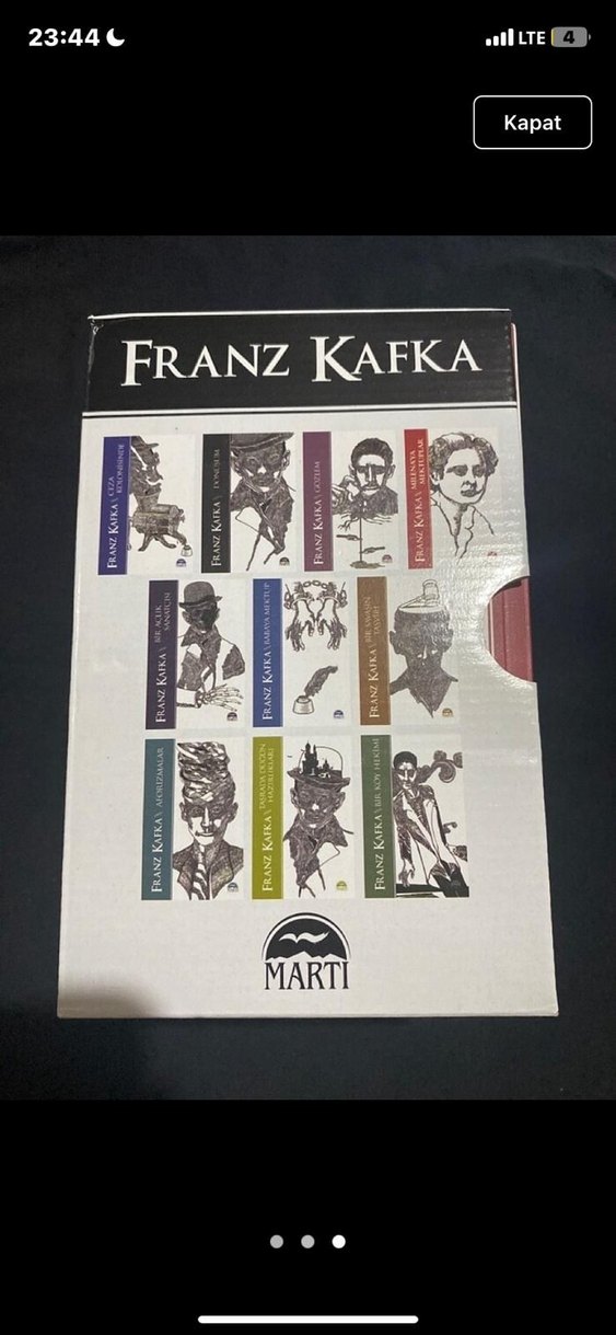 Franz Kafka Kitap Seti - 10 Kitap - Görsel 2