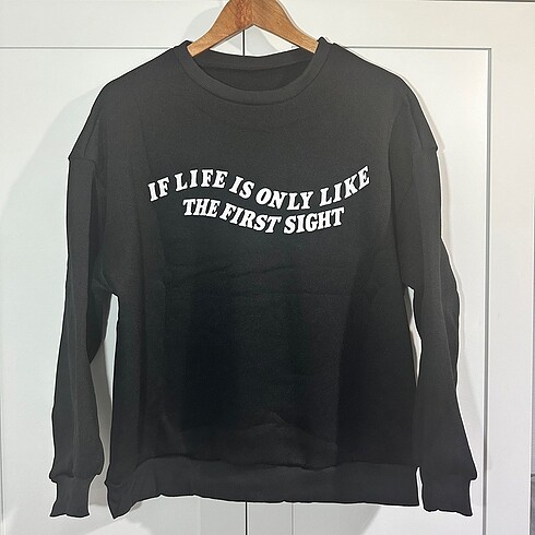 Baskılı sweatshirt