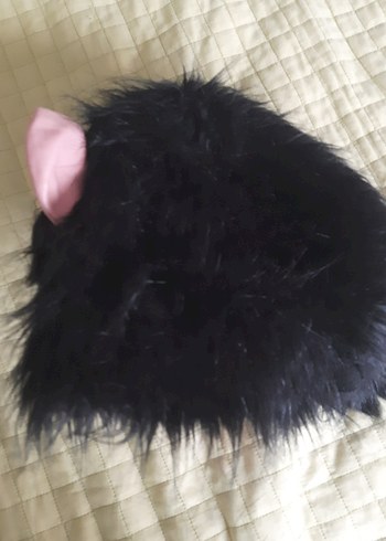 Maymun Yüz Maskesi Siyah Saçlı - Görsel 2