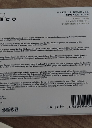 Shineco kojik asit makyaj temizleme sabunu - Görsel 5