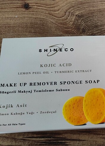 Shineco kojik asit makyaj temizleme sabunu