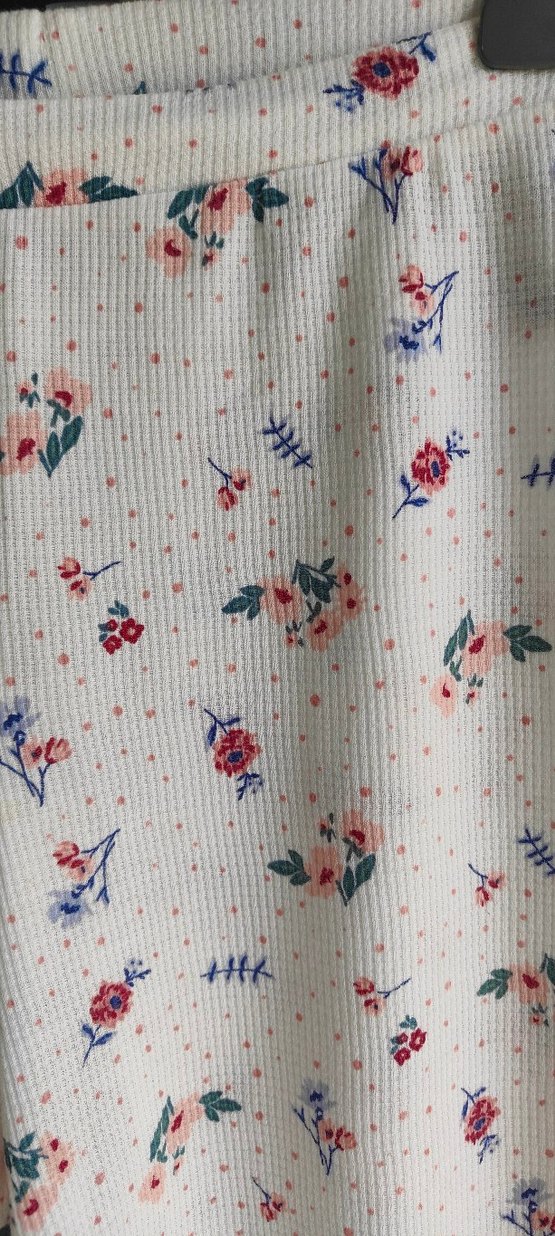 Çiçek Desenli Midi pijama - Görsel 3