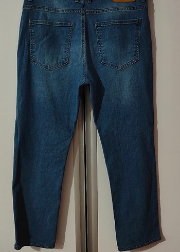 unisex Mavi Denim Jean - Görsel 7