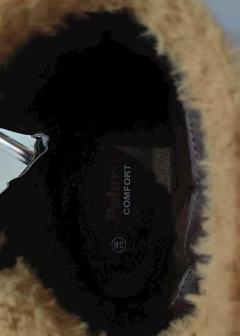 Polaris Kahverengi Tokalı Kadın Deri Bot - Görsel 6