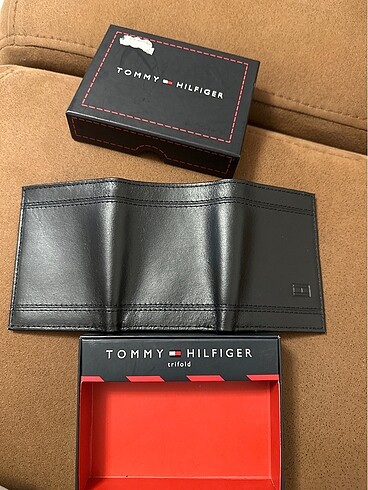  Beden siyah Renk Tommy Hilfiger Triford Black Cüzdan