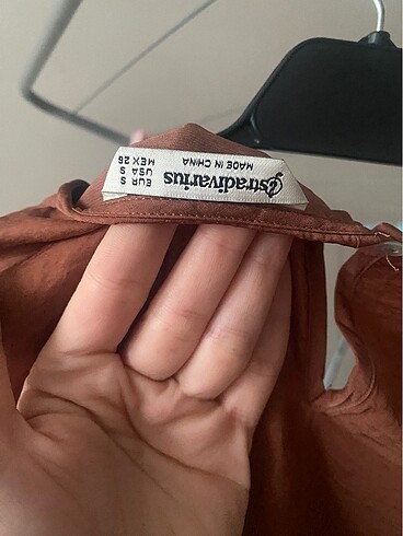 s Beden kahverengi Renk Stradivarius bluz