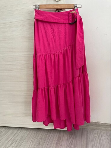 Stradivarius marka pembe etek