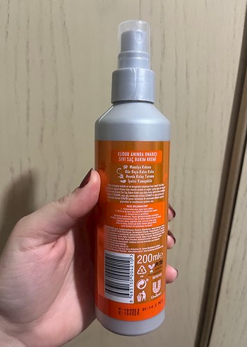 Elidor Onarıcı Saç Bakım Spreyi - Görsel 2