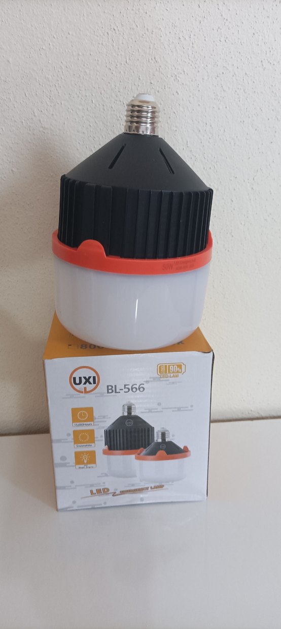 UXI BL-566 Siyah LED Kamp Lambası - Görsel 3