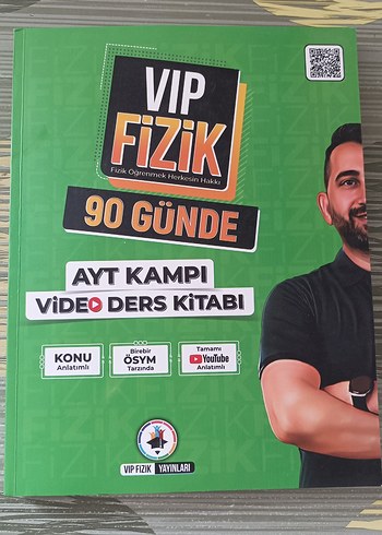 VIP Fizik 90 Günde AYT Kampı Video Ders Kitabı