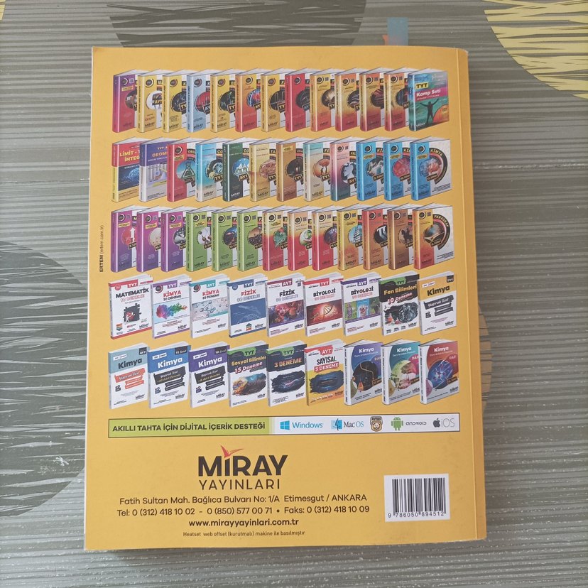 Matematik AYT Soru Bankası - Miray Yayınları - Görsel 2