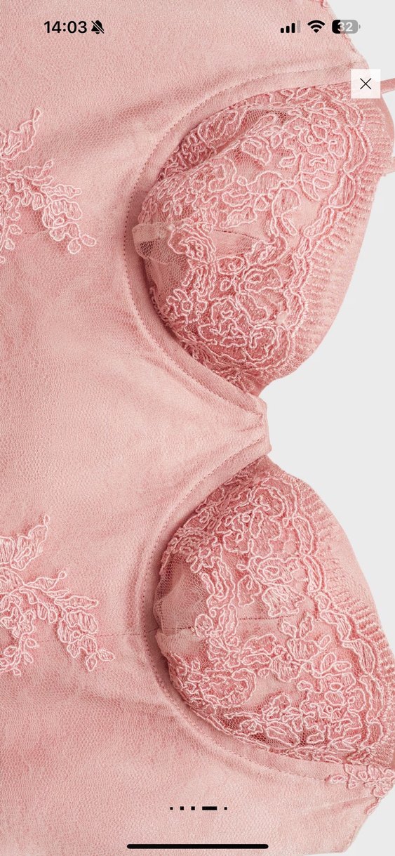 Dantel İşlemeli Pembe Midi Abiye Elbise - Görsel 5