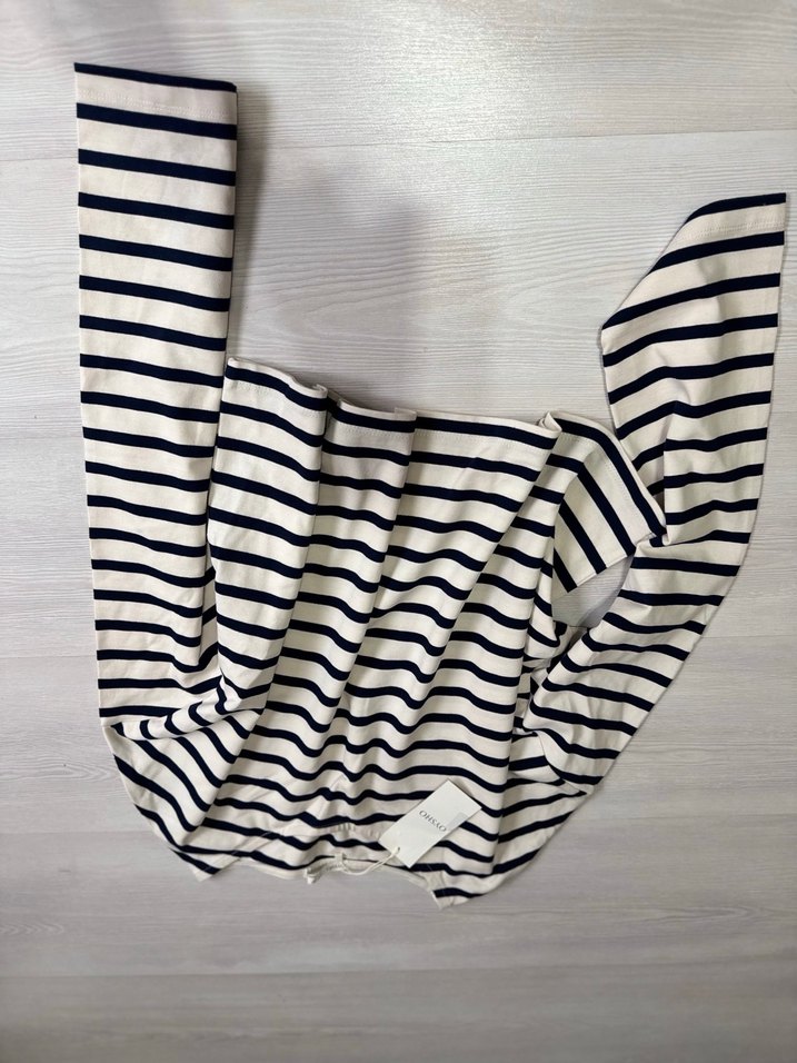 Çizgili, Uzun Kollu oysho üst - Görsel 2