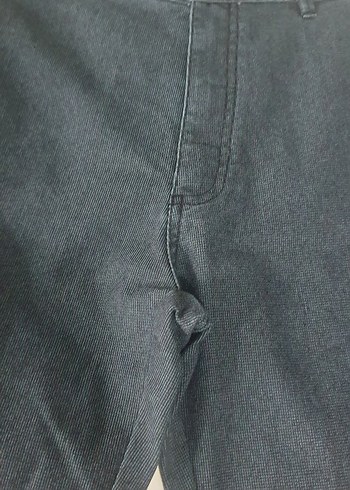 Kiğılı Lacivert Kemerli Pamuklu Erkek Şort - Görsel 5