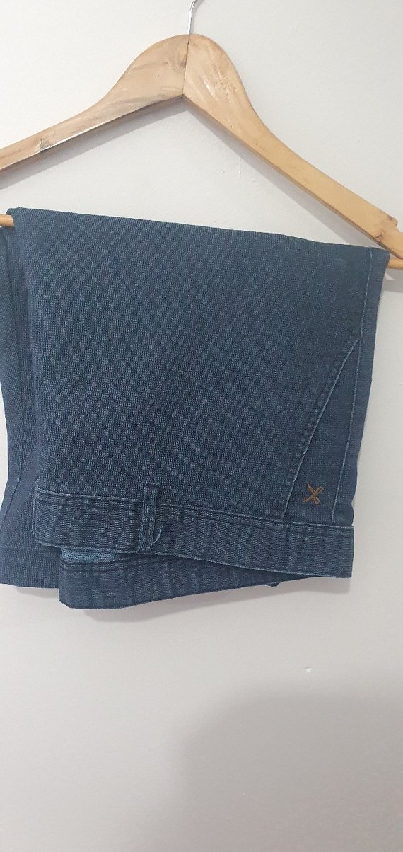 Kiğılı Lacivert Kemerli Pamuklu Erkek Şort - Görsel 2