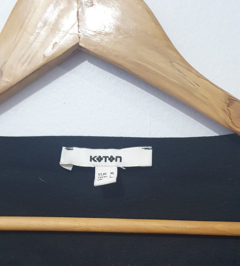 Siyah Örgü Kısa Kollu Kadın Bluz - Görsel 5