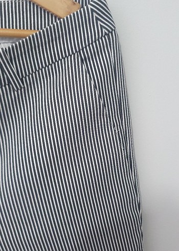 Çizgili Kadın Pantolon - Görsel 6