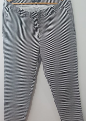 Çizgili Kadın Pantolon - Görsel 3