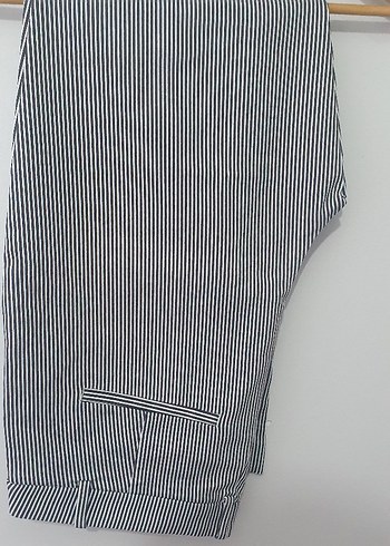 Çizgili Kadın Pantolon - Görsel 2
