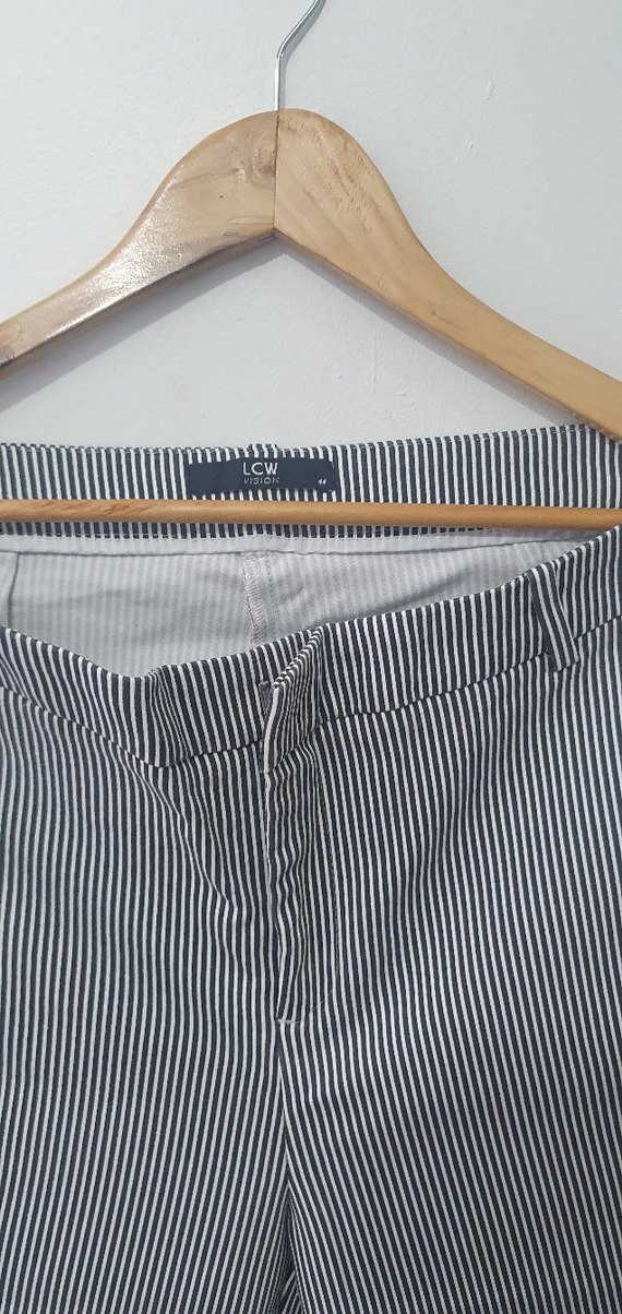 Çizgili Kadın Pantolon - Görsel 4