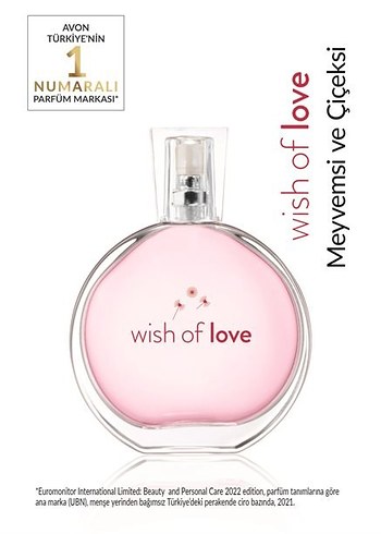 Avon Wish of Love Kadın Parfümü adet fiyatı