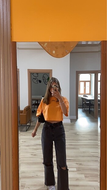 Mavi Jeans Turuncu crop