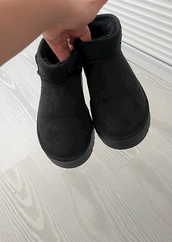 38 Beden siyah Renk UGG Siyah Kadın Kısa Botlar