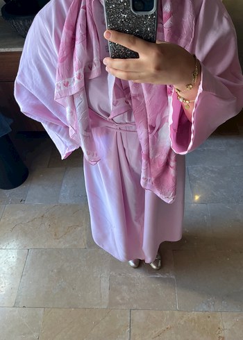 Diğer Tesettür Pembe elbise