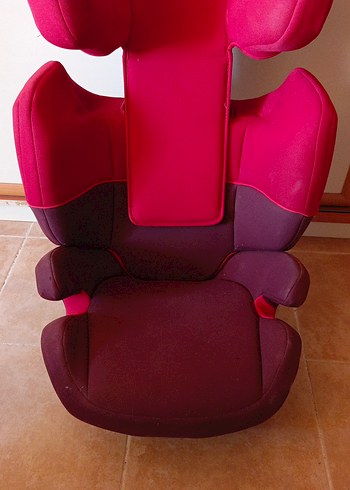 Koyu Kırmızı Çocuk Oto Koltuğu - Görsel 2