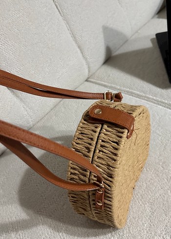 LC Waikiki Bej Deri Tokalı Bohem Kadın Çapraz Çanta