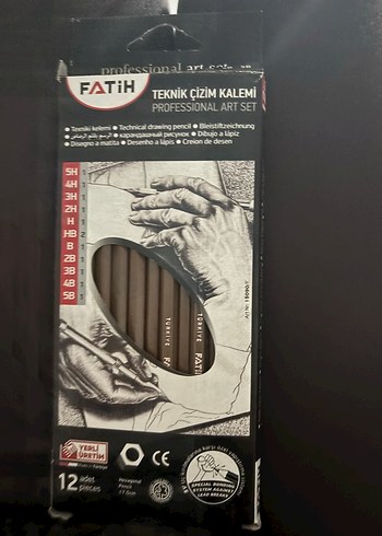 Fatih Teknik Çizim Kalemi Seti 12'li