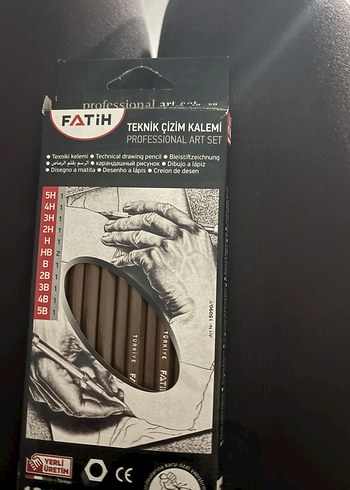 Fatih Teknik Çizim Kalemi Seti 12'li