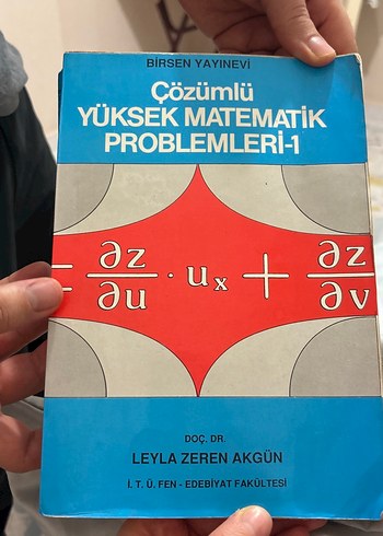 Çözümlü Yüksek Matematik Problemleri-1 Kitabı - Görsel 2