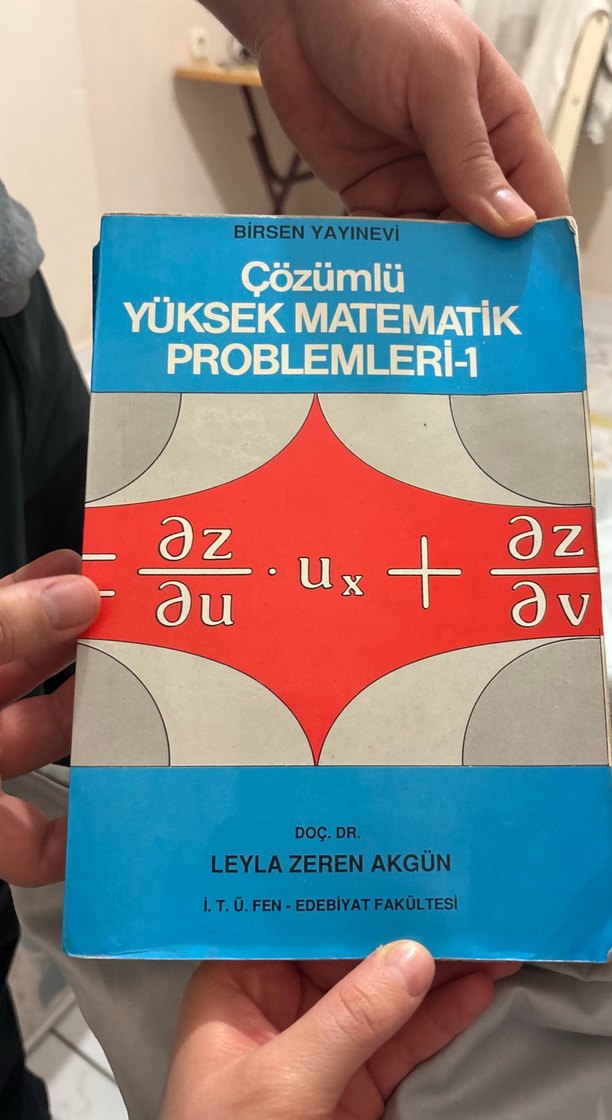Çözümlü Yüksek Matematik Problemleri-1 Kitabı - Görsel 2