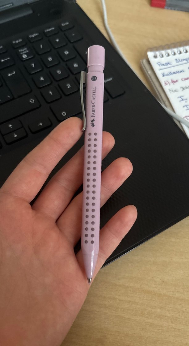 Faber-Castell Pembe Kurşun Kalem ORİJİNAL - Görsel 2