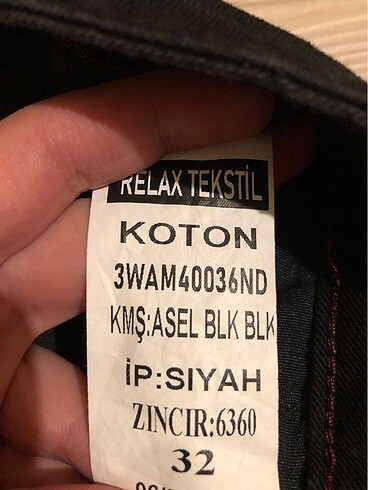 32 Beden Erkek jeans