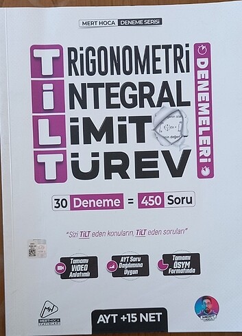 trigonometri, integral, limit ve türev denemesi