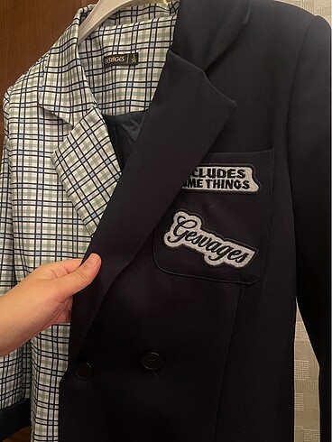 Diğer Blazer iki renkli