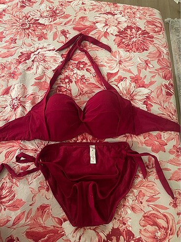 Süwen bordo bikini takımı